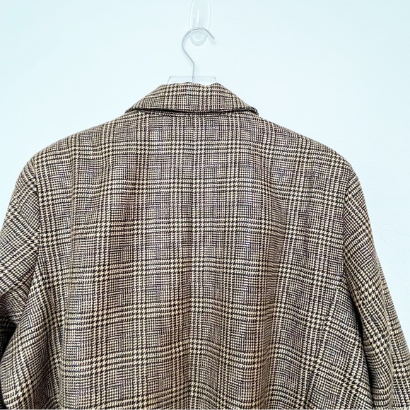 Nine West Womens Blazer Brown and Tan with Metallic Accents Size 2X - Picture 10 of 10